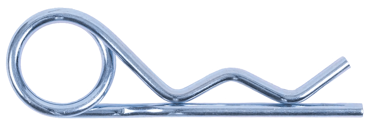 5/32" x 3-1/4" Double Loop Hitch Pin Clip - 10 Pack