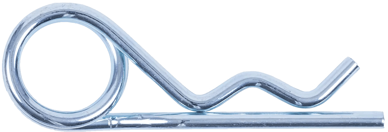 7/32" x 4-1/8" Double Loop Hitch Pin Clip - 5 Pack