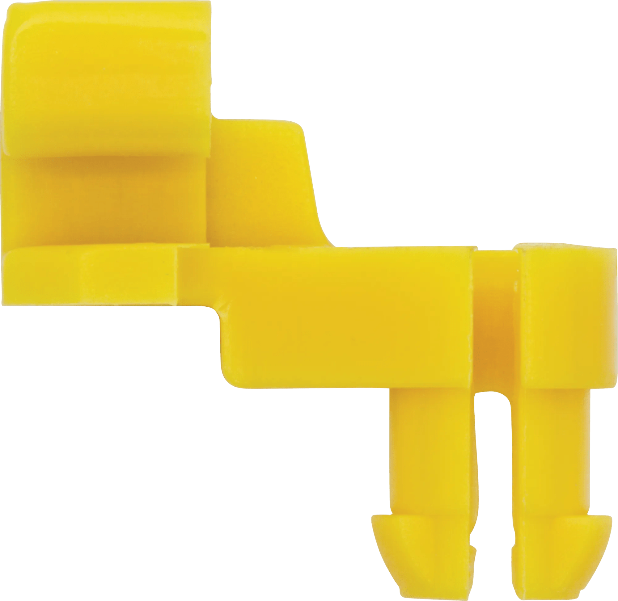 5mm x 7mm Yellow Nylon Toyota Left Hand Door Rod Clip - 10 Pack