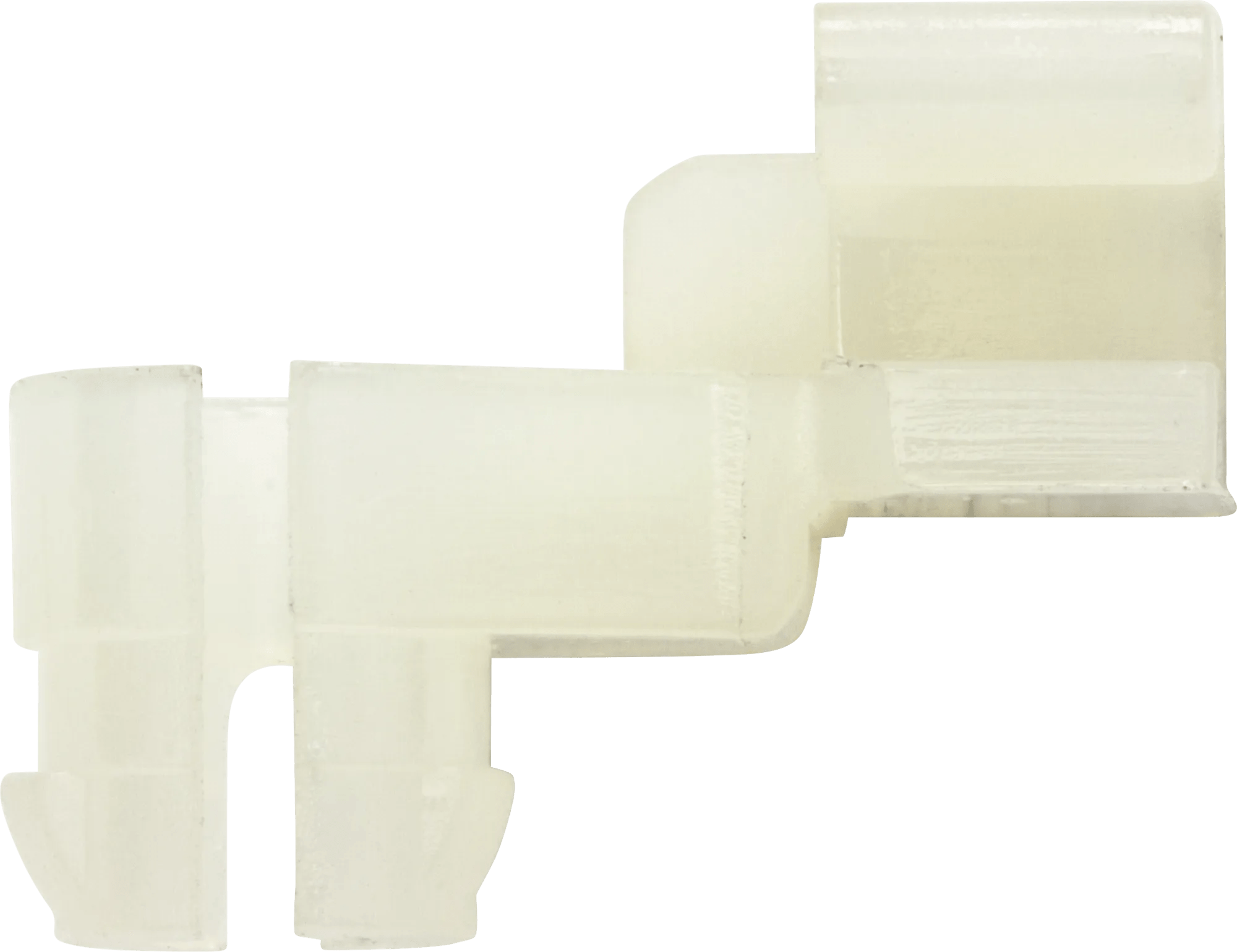 5mm x 8.5mm Natural Nylon Toyota Right Hand Door Rod Clip - 10 Pack