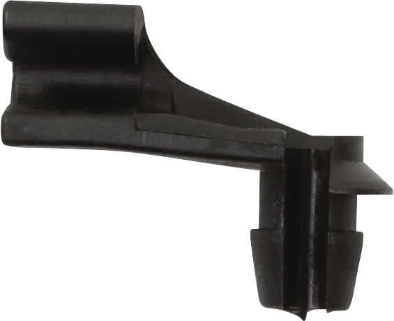 5/32" Black Nylon Chrysler Left Hand Door Lock Rod Clip - 25 Pack