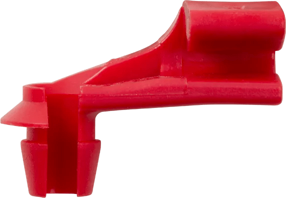 5/32" Red Nylon Chrysler Right Hand Door Lock Rod Clip - 25 Pack