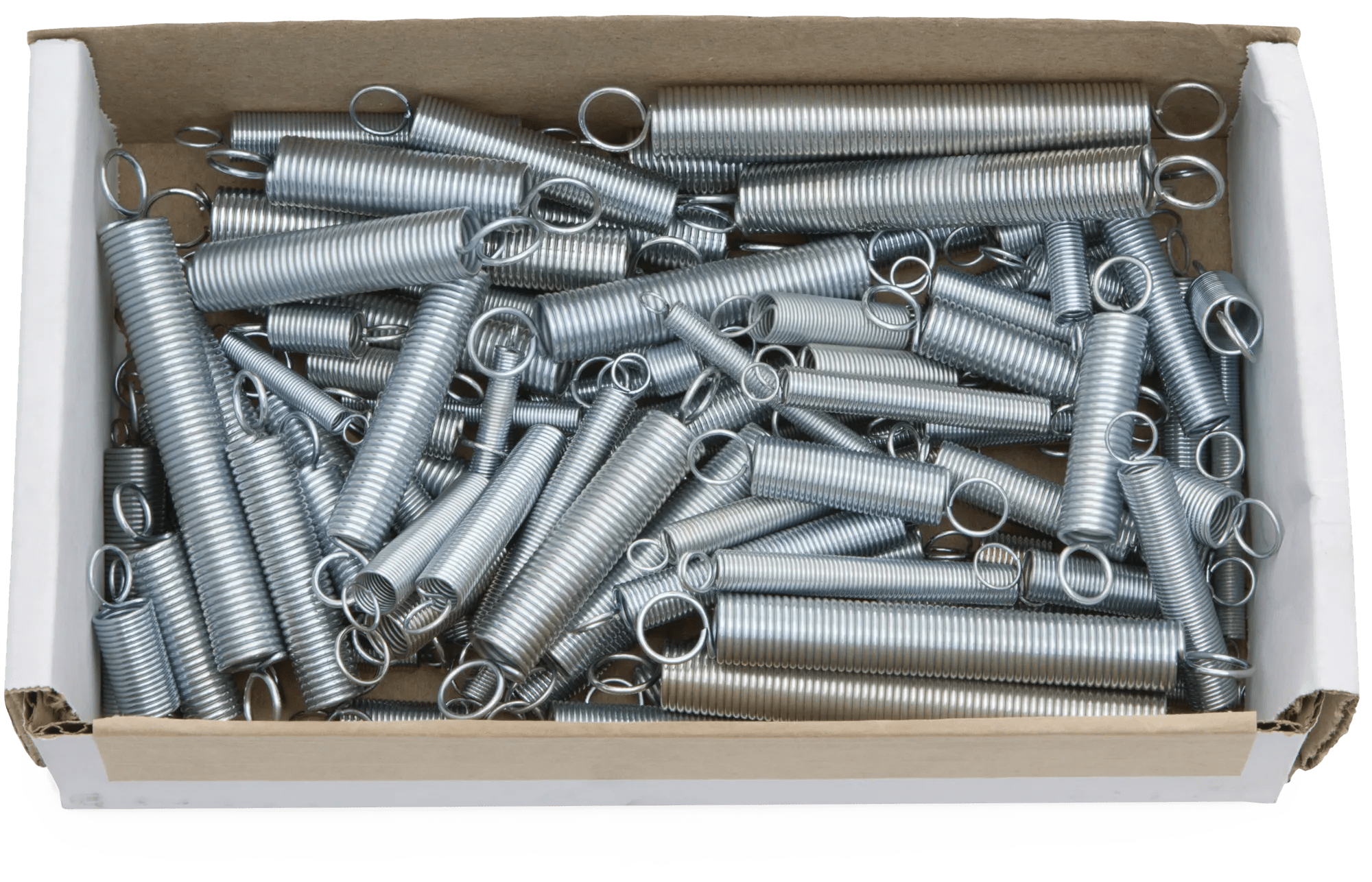 100 Piece Extension Spring Assortment (1" - 4")