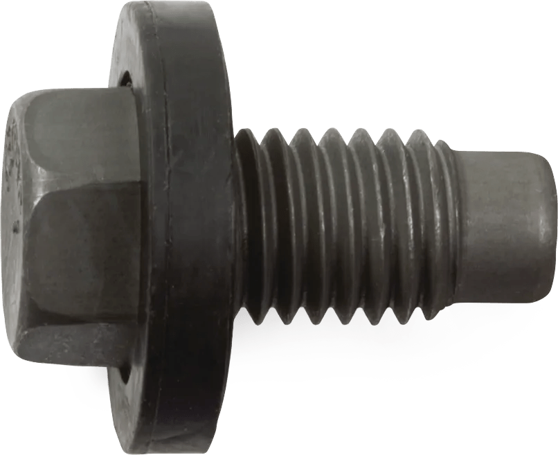 M12 x 1.75 x 15mm Black Oxide Drain Plug - 5 Pack