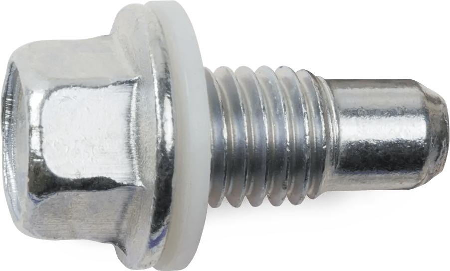 M12 x 1.75 x 15mm Zinc Plated Drain Plug - 5 Pack