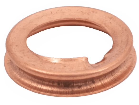 M12 x M18 x 3.3mm Copper Crush Drain Plug Washer (Gasket) - 5 Pack
