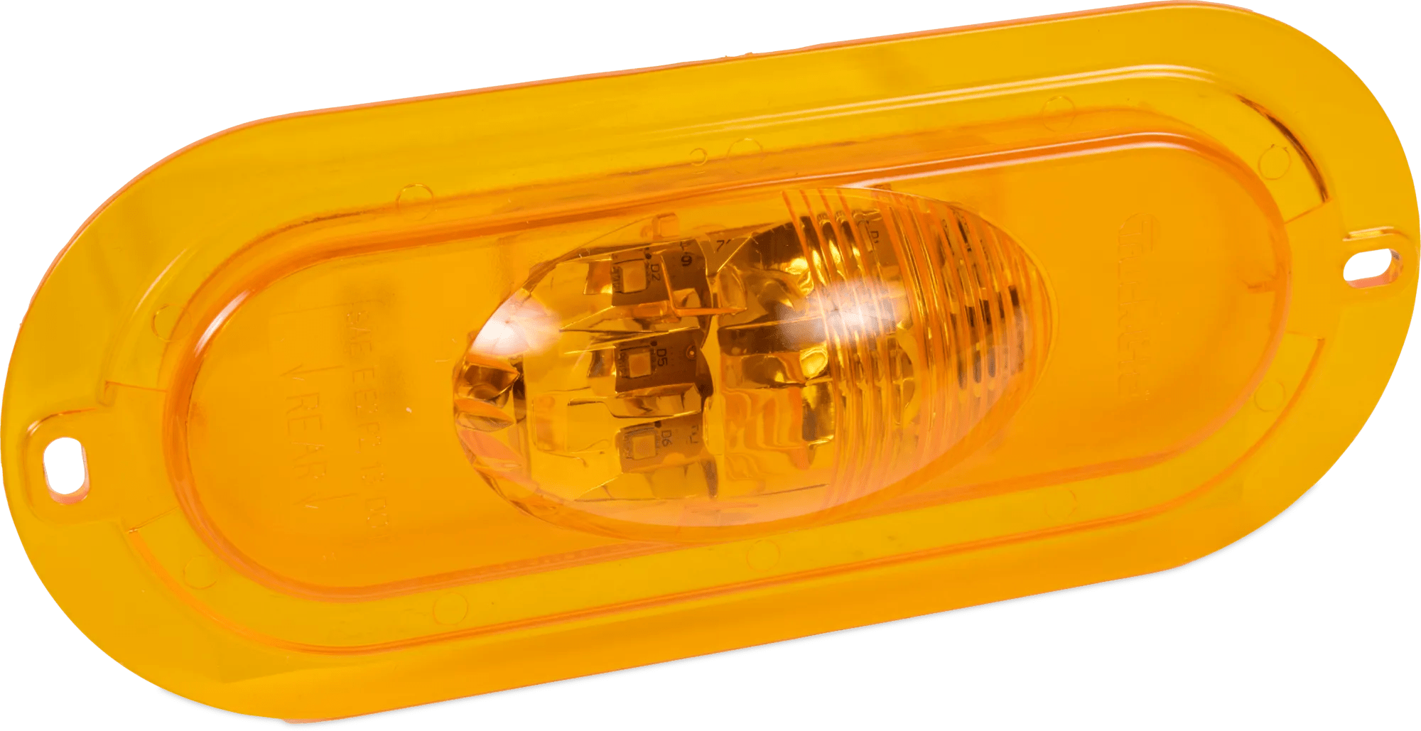 Amber Truck-Lite® LED Oval Mid-Point Marker Light