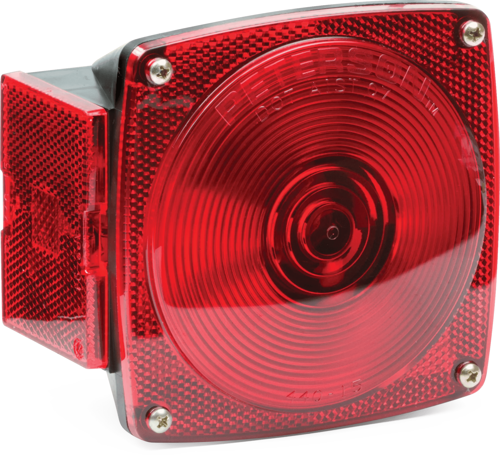 Red Surface Mount Lamp No LP Light