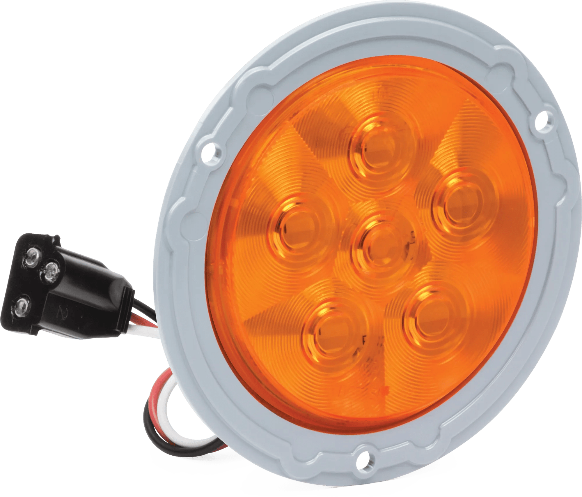 LED Super 44 - Gray Flange Kit (4")