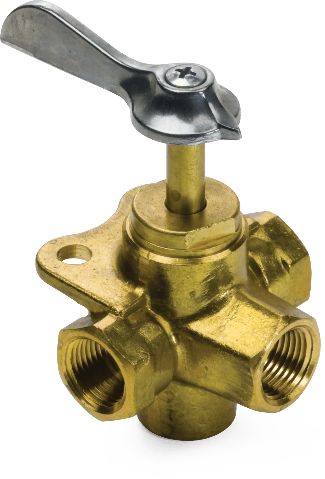 Female NPT 3-Way Multiple Shut-Off Valves