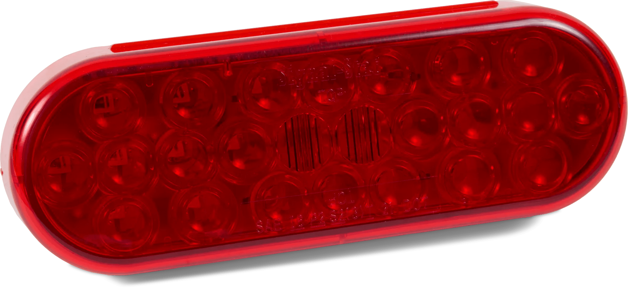 Red Truck-Lite® Oval LED Stop/Turn/Tail Light - Lamp Only