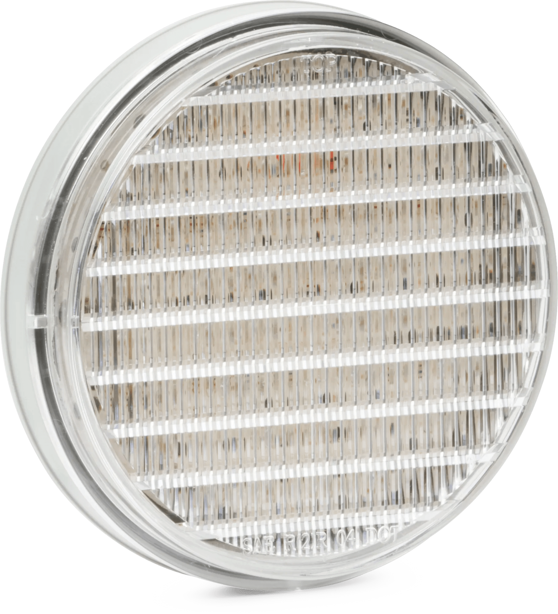 White LED Ultra Faceted Back-Up Lamp (clear lens)