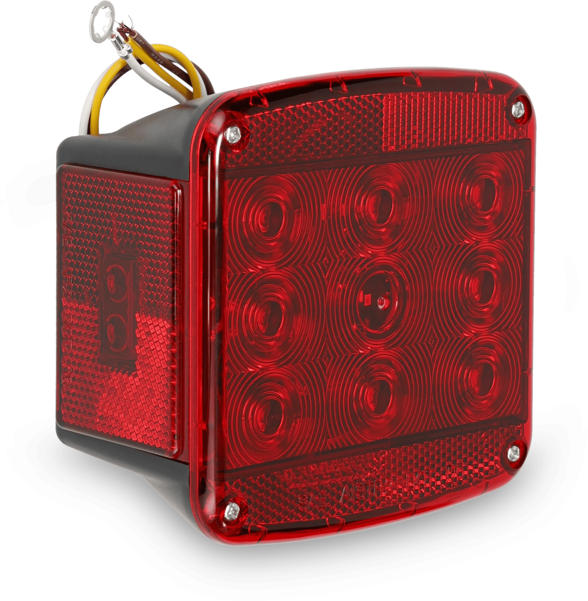 Red LED Combination Trailer Light