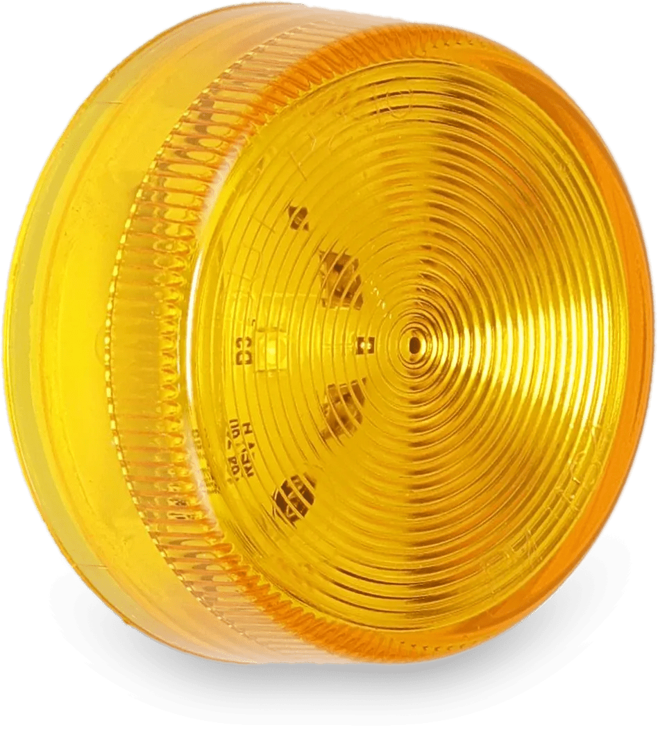 2" Amber Peterson® Round LED Clearance/Marker Light - Lamp Only