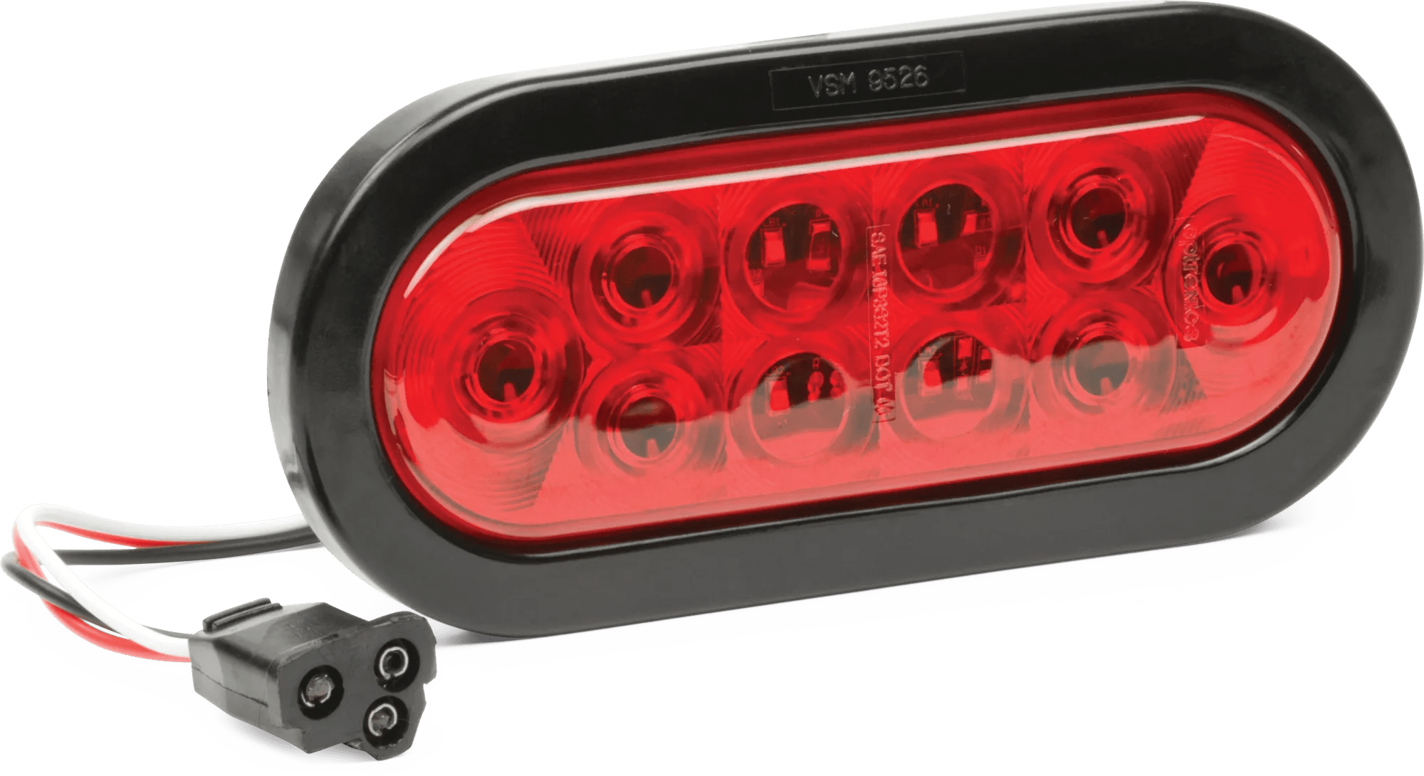 LED Lamp - Black Grommet Kit (2" x 6")