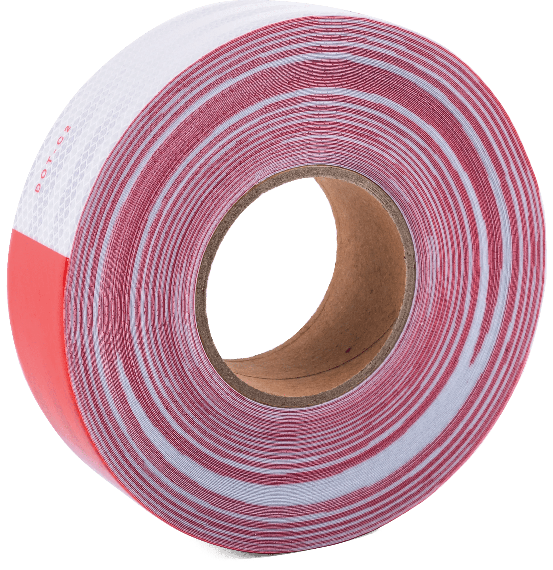 Reflective Truck Tape Red/White (Roll)