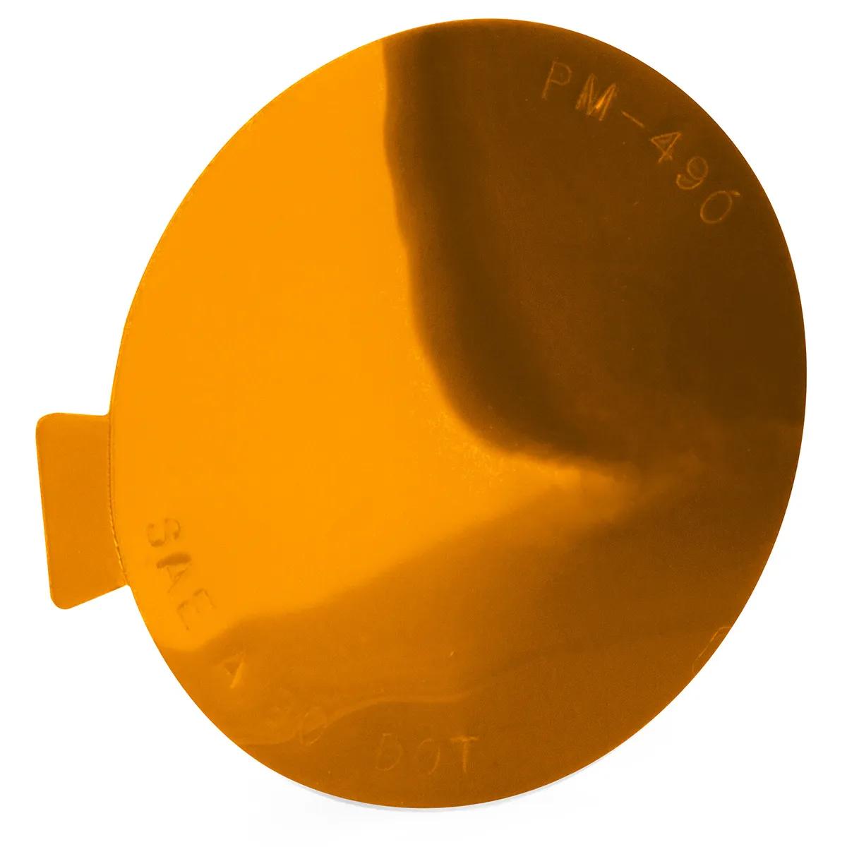 2-7/8" Amber Wide Angle Reflector - 10 Pack
