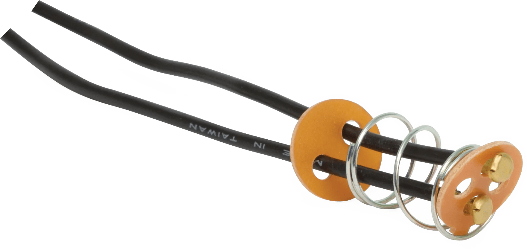 Double Contact Standard Base Phenolic Disc Pigtail - 5 Pack