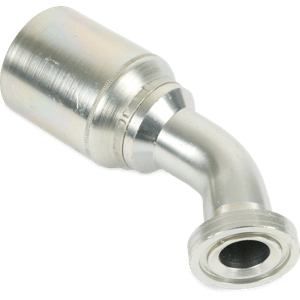 1-1/4" x 1-1/4" 45° Elbow Split Flange (SAE Code 62) - 6K Series