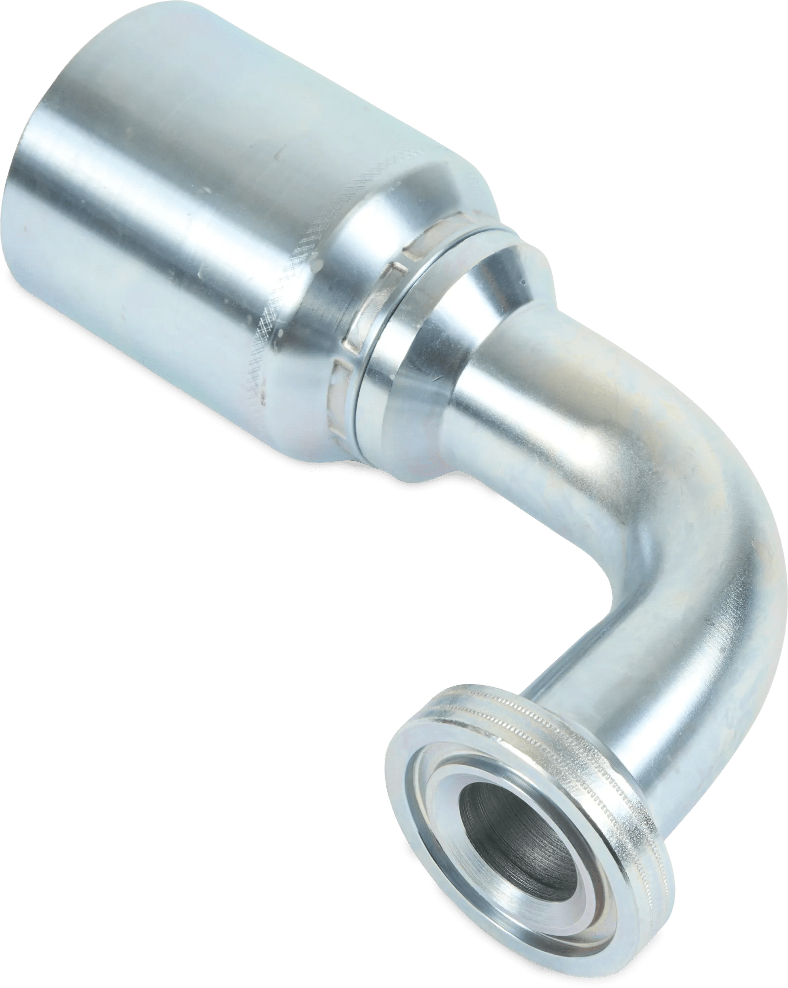 90° Elbow Split Flange (SAE Code 62) Hose Ends - 6K Series