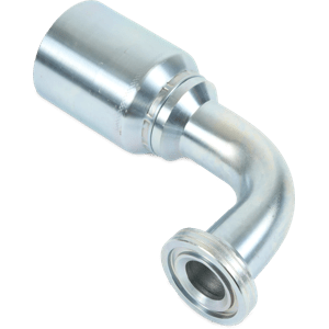1-1/4" x 1-1/4" 90° Elbow Split Flange (SAE Code 62) - 6K Series