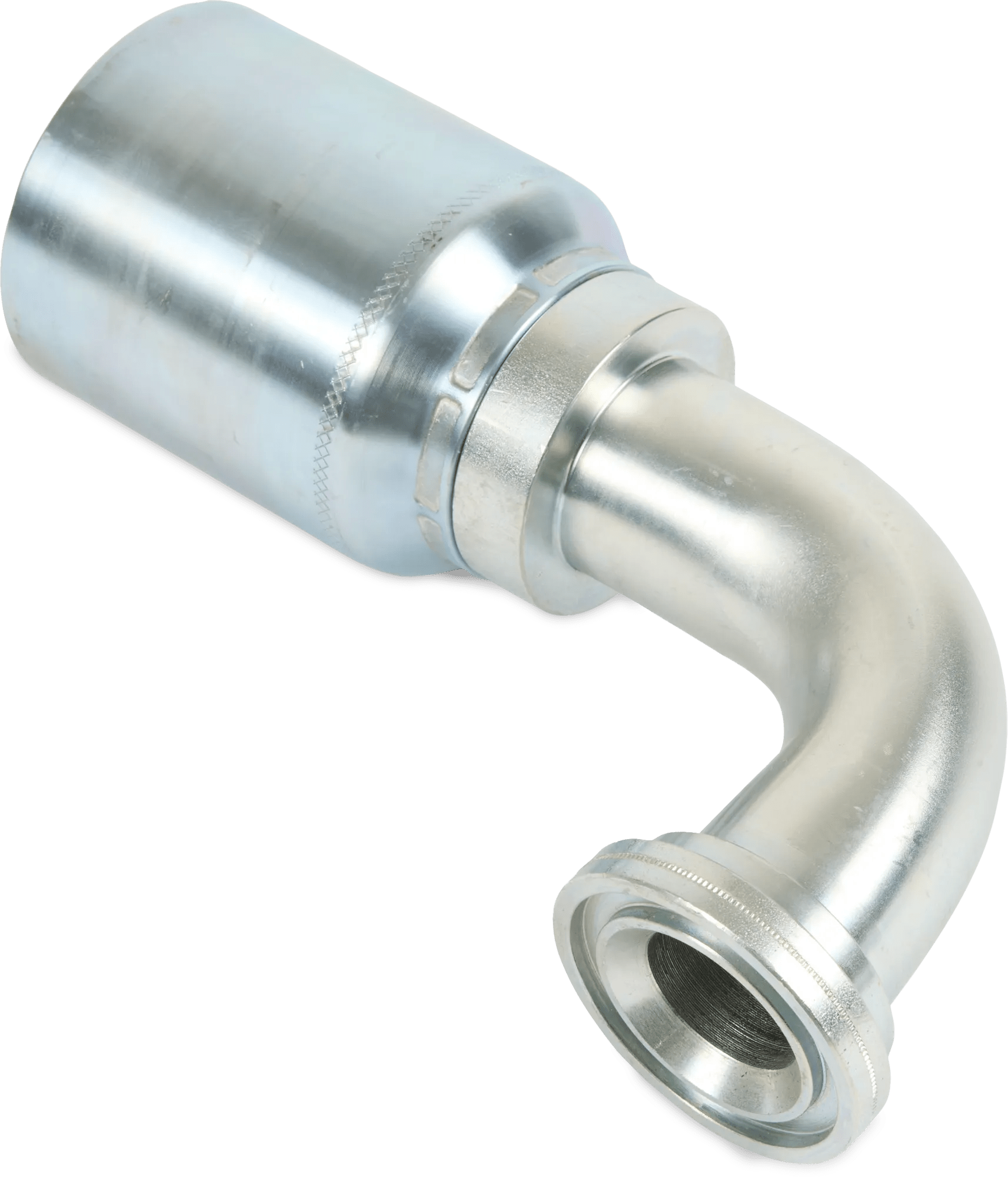 90° Elbow Split Flange (SAE Code 61) Hose Ends - 6K Series