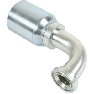 1-1/4" x 1-1/4" 90° Elbow Split Flange (SAE Code 61) - 6K Series