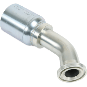 2" x 2" 45° Elbow Split Flange (SAE Code 61) - 6K Series