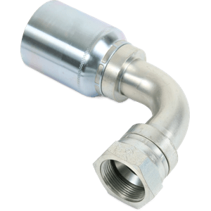 1-1/4" x 1-1/4" Female SAE 37° (JIC) Swivel 90° Tube Elbow Hose End - 6K Series