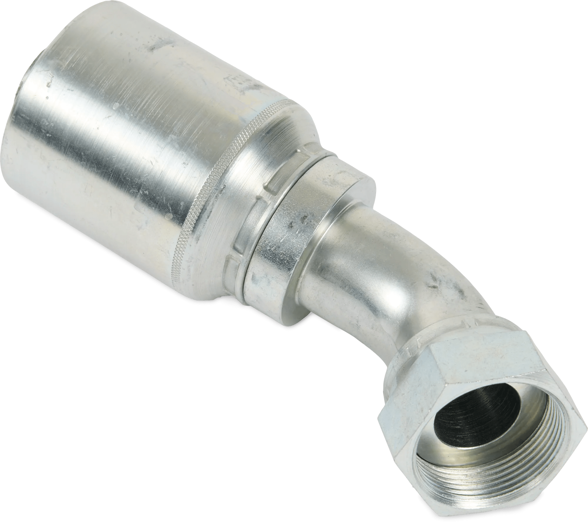 Female O-Ring Face Seal Swivel 45° Elbows - 6K Series