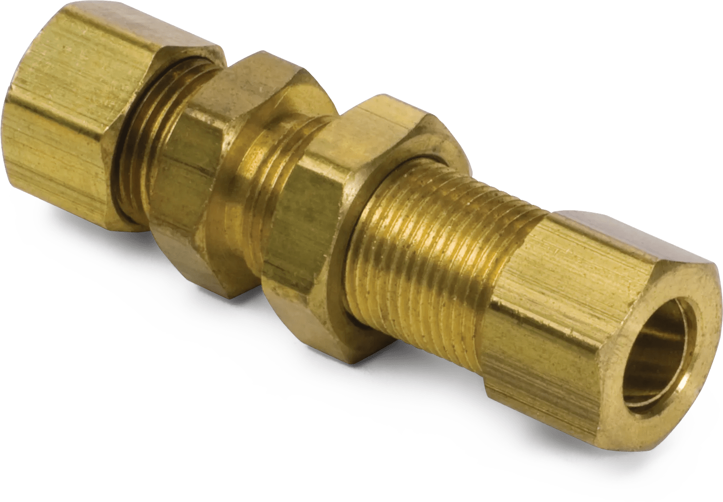 Brass Compression Bulkhead Unions