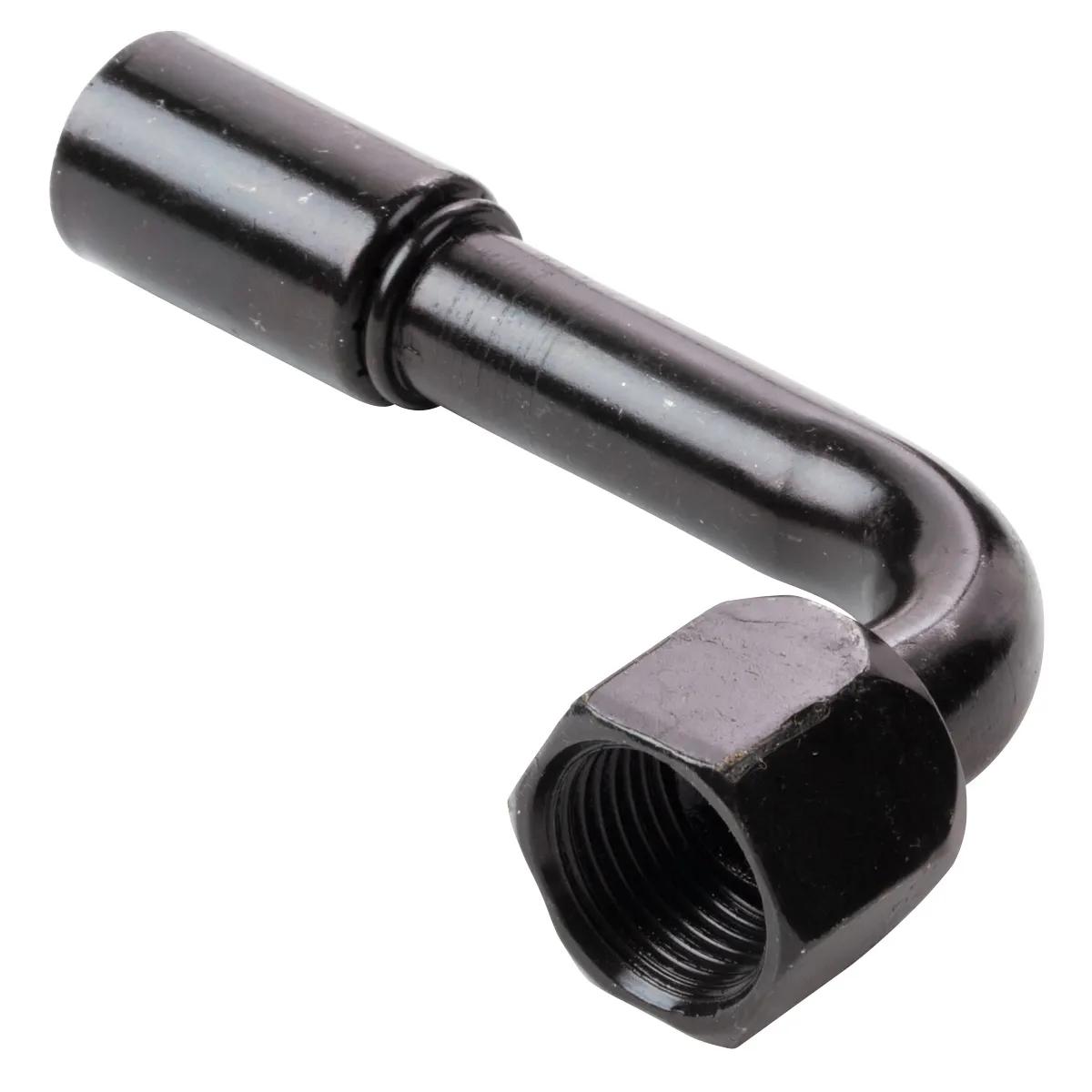 5/8" x 5/8" Female SAE 45° Flare Swivel 90° Elbow - 757 E Series