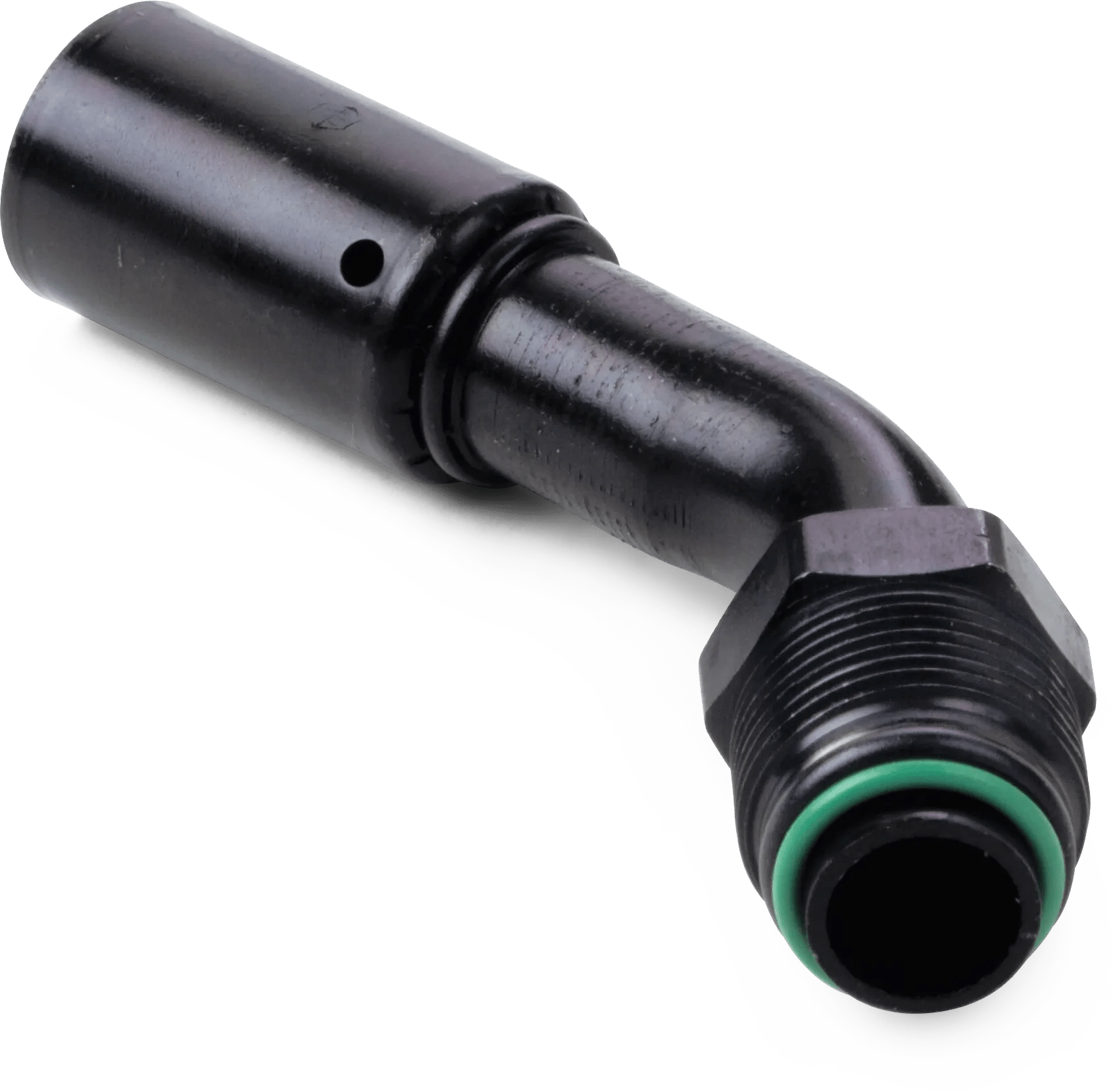 Bumped Tube O-Ring Male Swivel 45° Elbow - 757 E Series