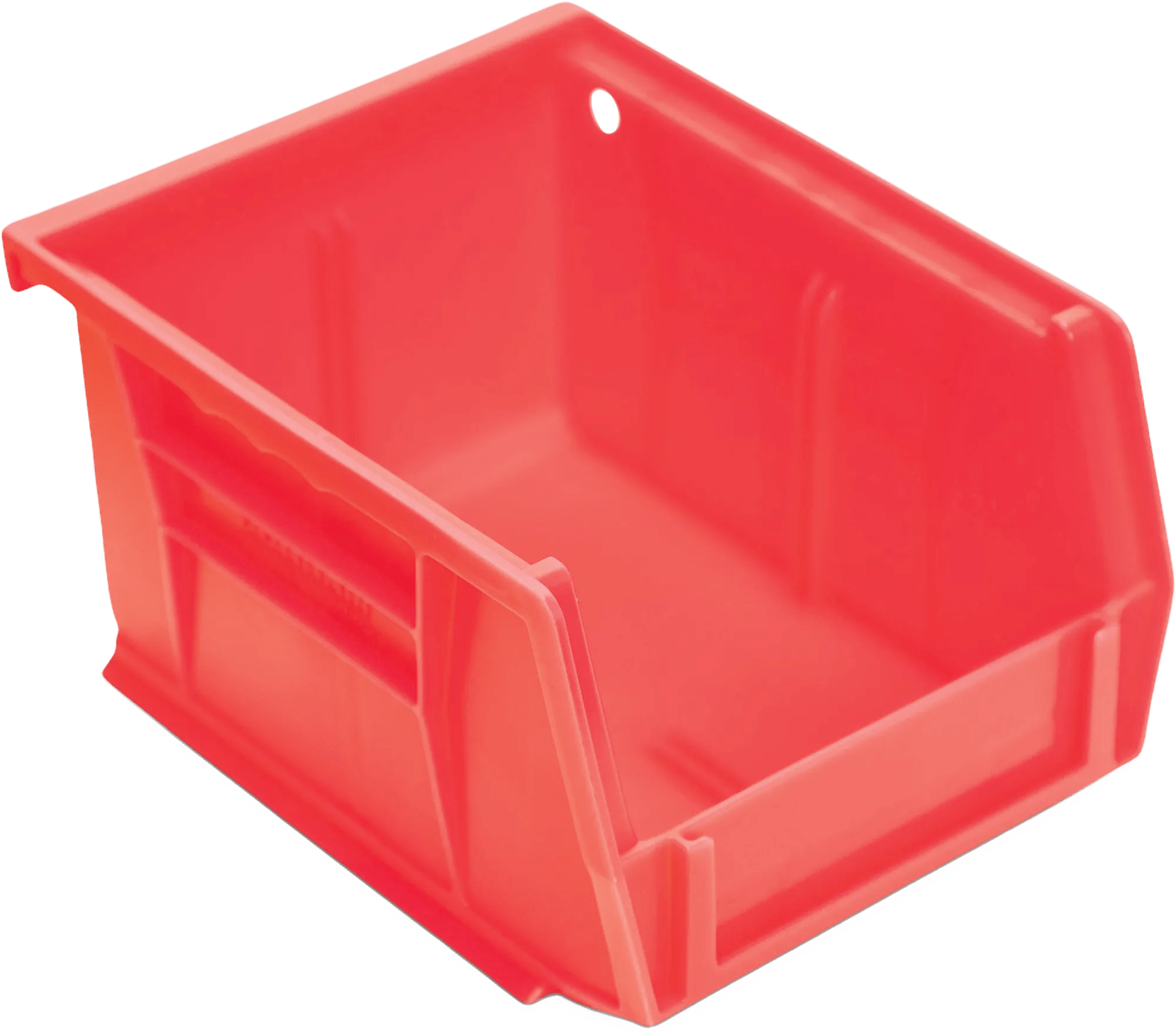 Short Red Bin