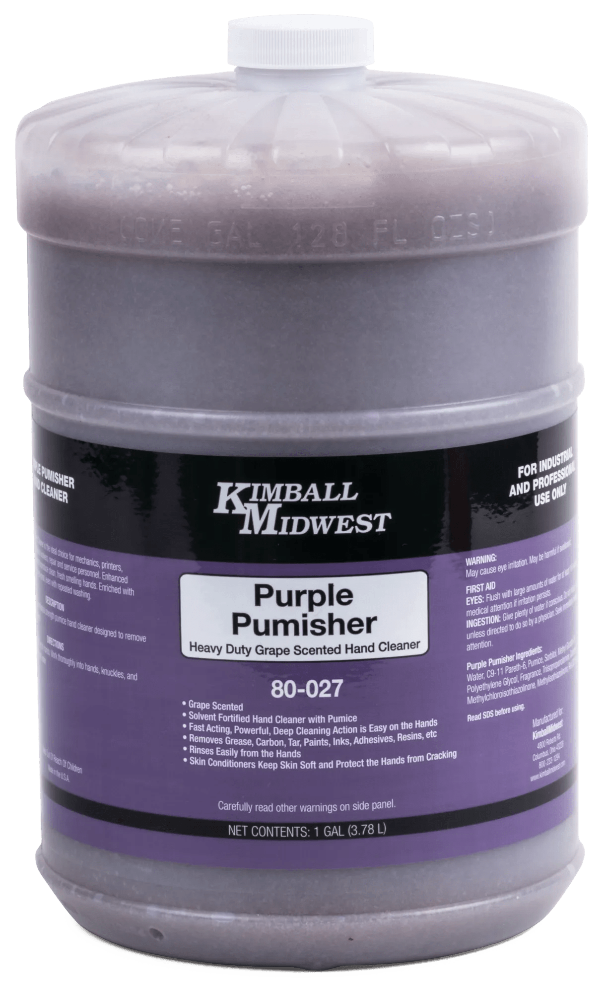 Purple Pumisher Hand Cleaner with Dispenser Bundle
