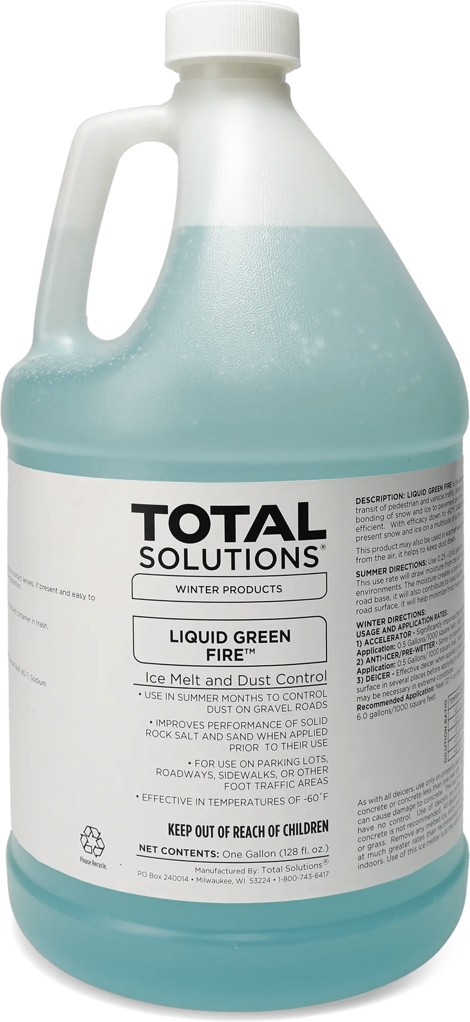 Liquid Ice Melt - 1 gal Bottle