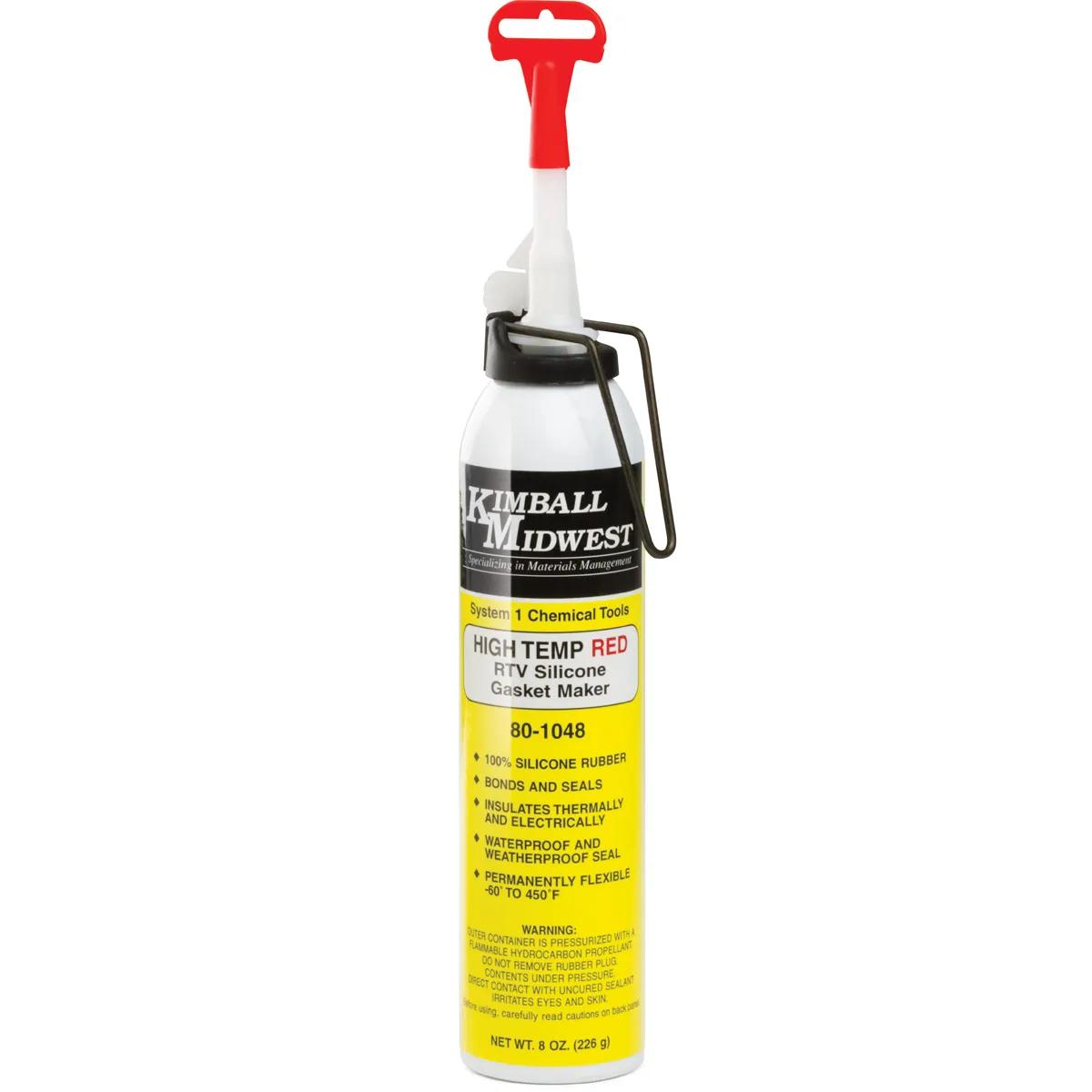 High Temp Red Ultra-Can™ RTV Original Formula Silicone Gasket - Maker & Sealant