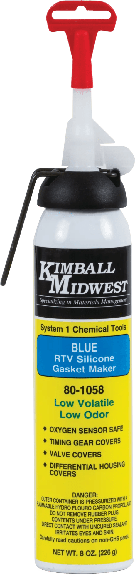 Blue Ultra-Can™ RTV Low Volatile Low Odor Formula Silicone Gasket-Maker & Sealant - 12 Pack