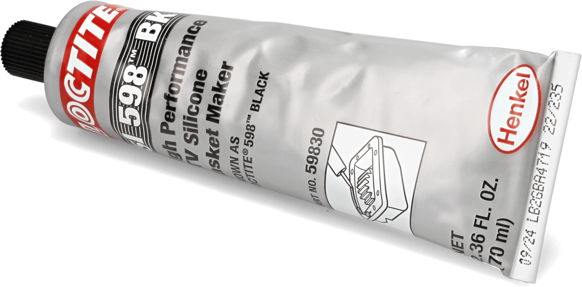 Loctite 598 Black RTV Silicone Gasket Maker