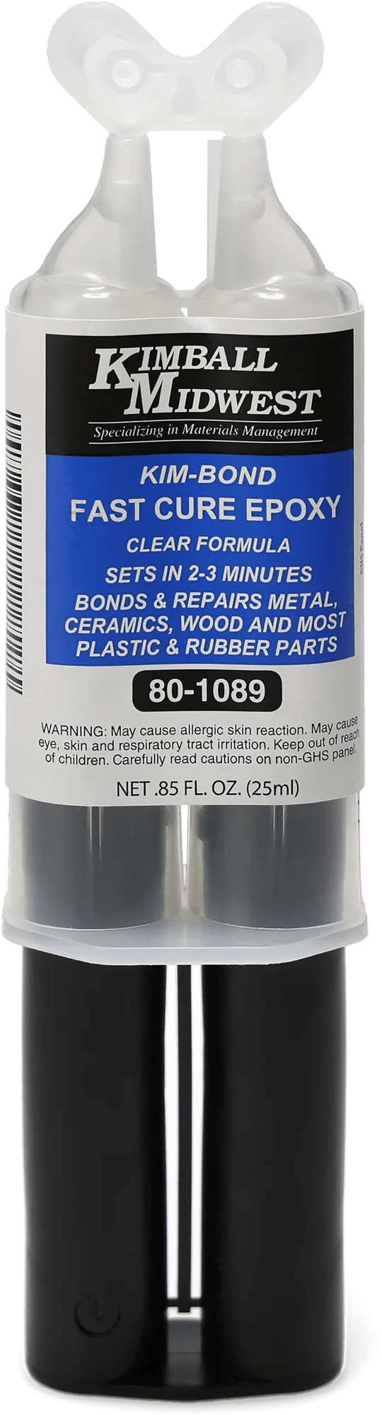 Kim-Bond™ Fast Cure 3 Minute Epoxy Syringe - Bulk