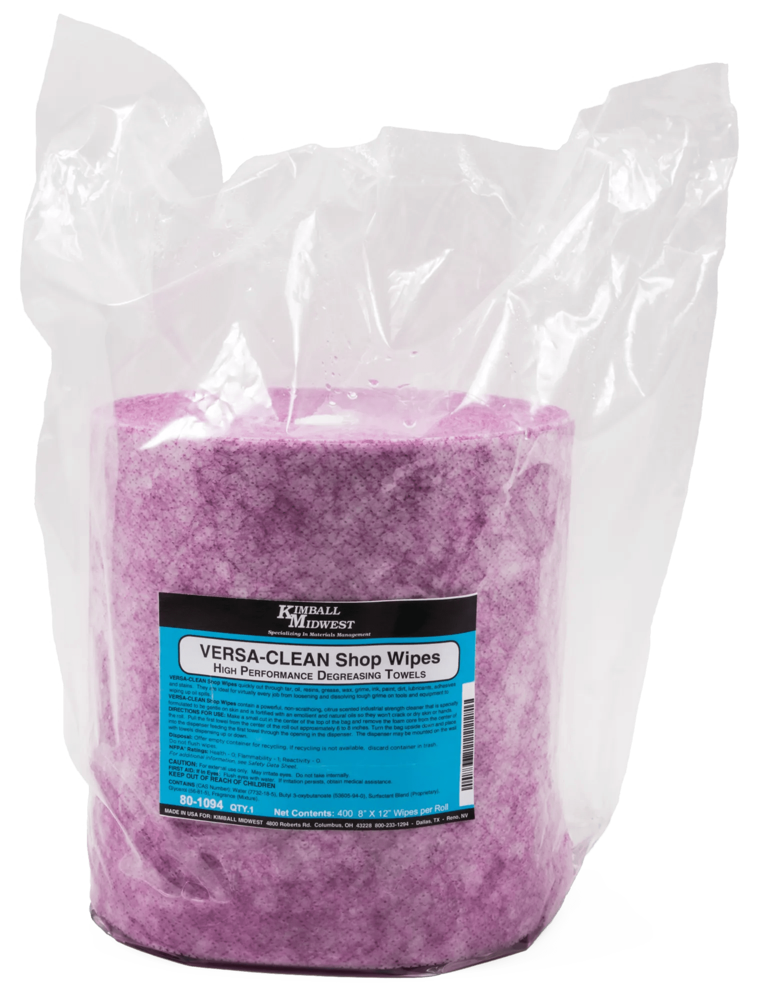 Versa-Clean™ Shop Wipes Refill