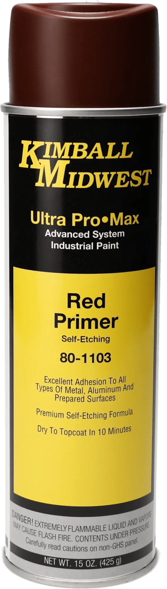 Red Oxide Ultra Pro-Max Self Etching Primer - 20 oz. Can - 12 Pack