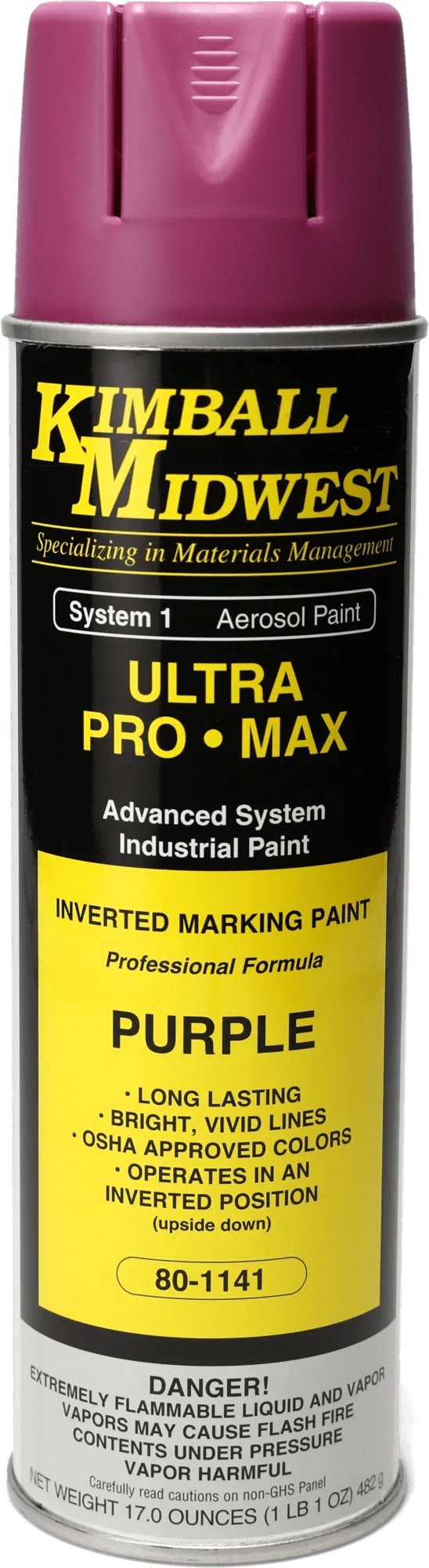 Purple Inverted Marking System Water-Based Paint - 20 oz. Can