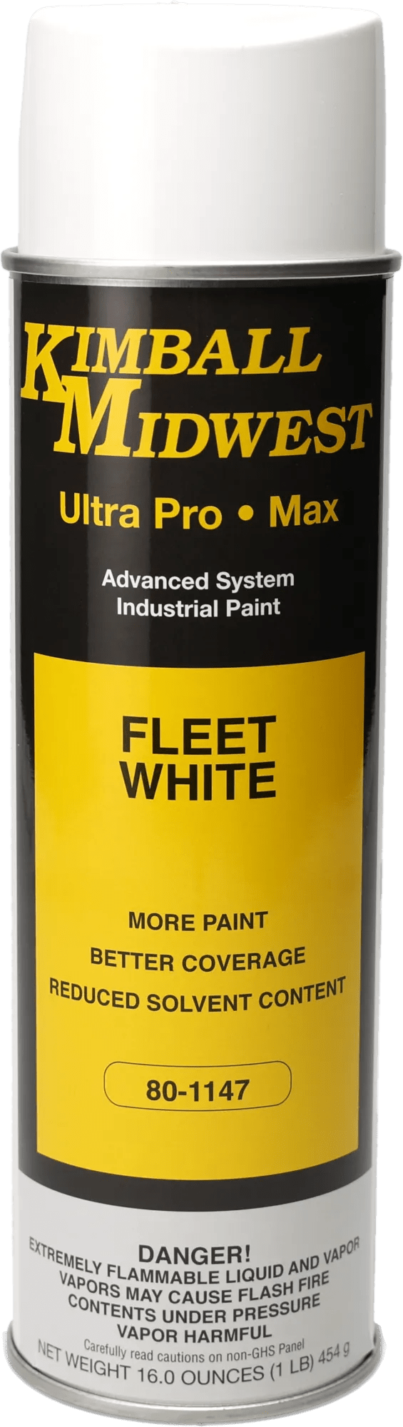 Fleet White Ultra Pro•Max Oil-Based Enamel Spray Paint - 20 oz. Can