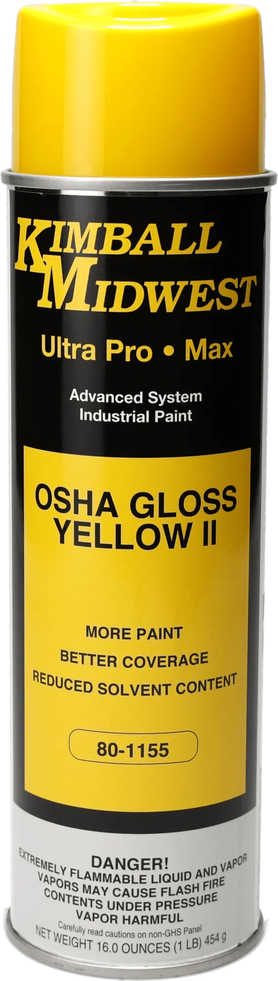 OSHA Yellow II Ultra Pro•Max Oil-Based Enamel Spray Paint - 20 oz. Can