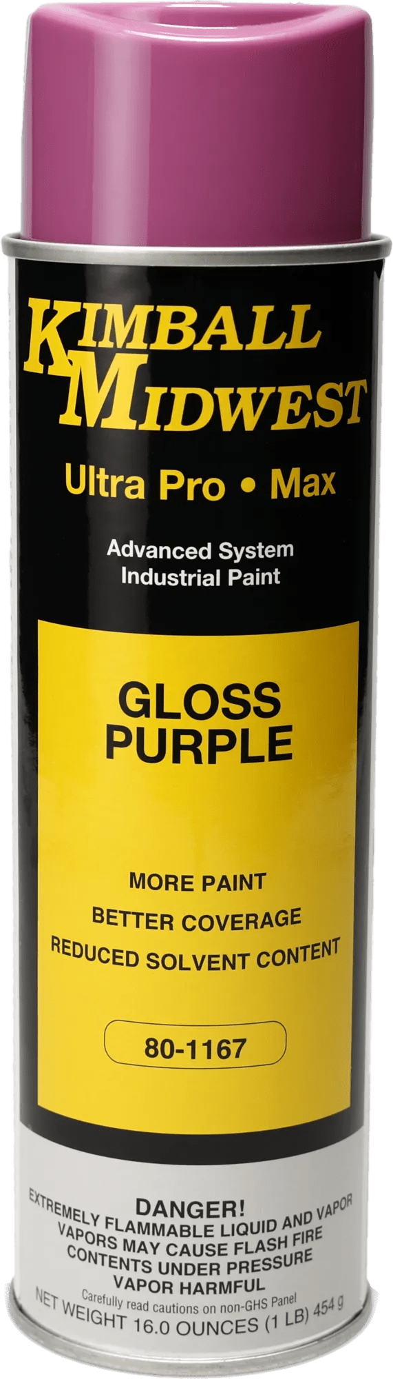 Gloss Purple Ultra Pro•Max Oil-Based Enamel Spray Paint - 20 oz. Can