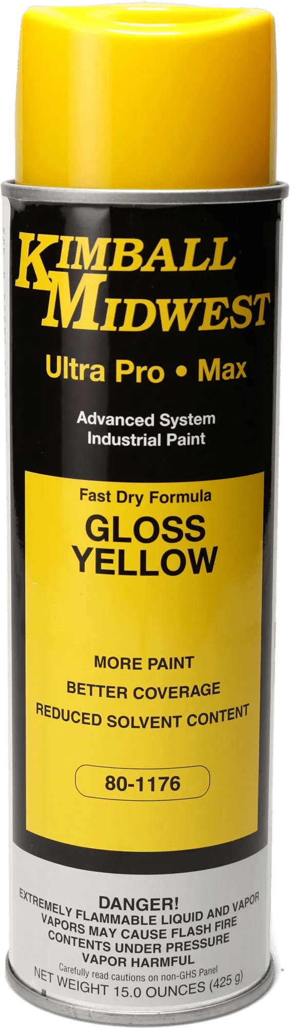 Gloss Yellow Ultra Pro•Max Fast-Dry Industrial Spray Paint - 20 oz. Can