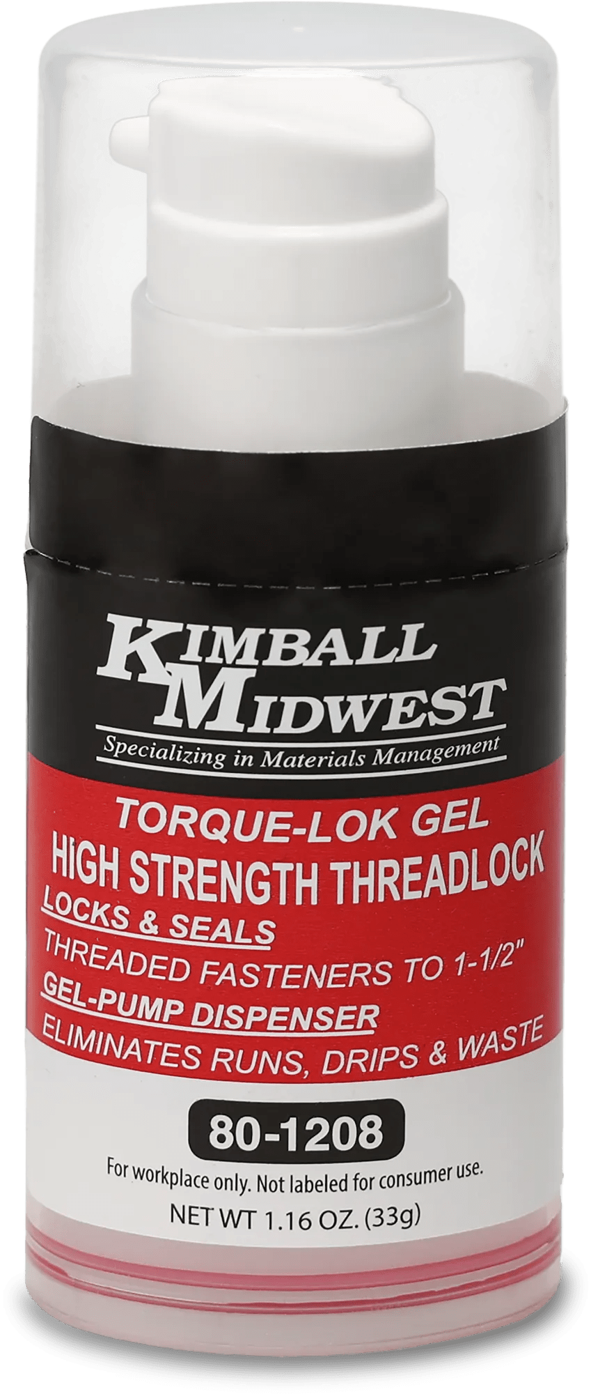 Torque-Lok™ High Strength Red Formula Gel Threadlocker