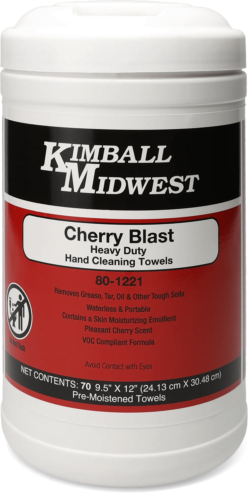 Cherry Blast Heavy-Duty Wipes - 70 Count