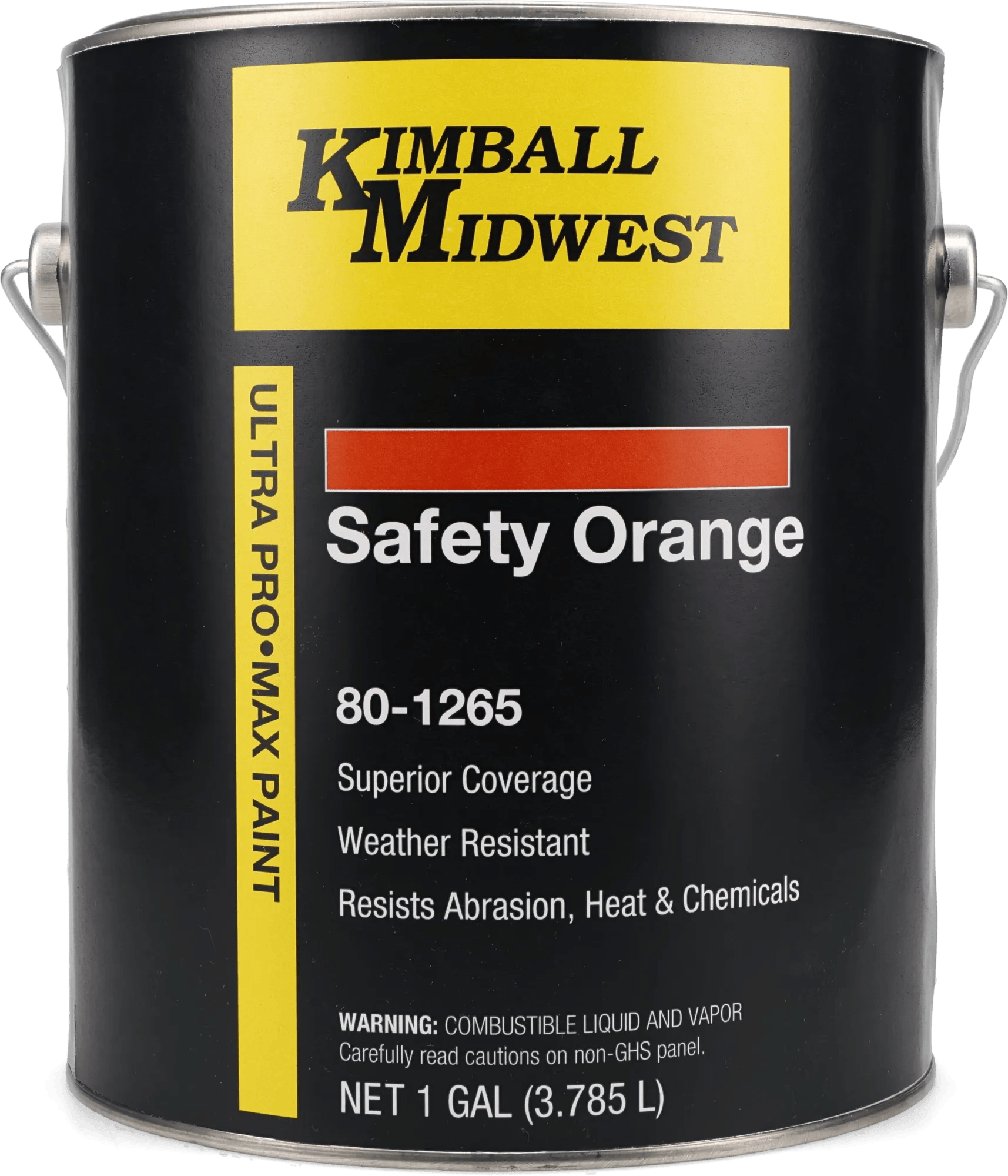 Safety Orange Ultra Pro•Max Oil-Based Enamel Paint - 1 Gal
